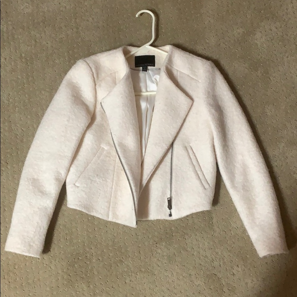 Cream BANANA REPUBLIC cropped jacket size:2